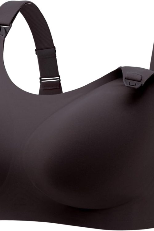 Seamless Nursing Bra for Women Wire Free Full Coverage Nursing Bra T-Shirt Bra with Extra Extender