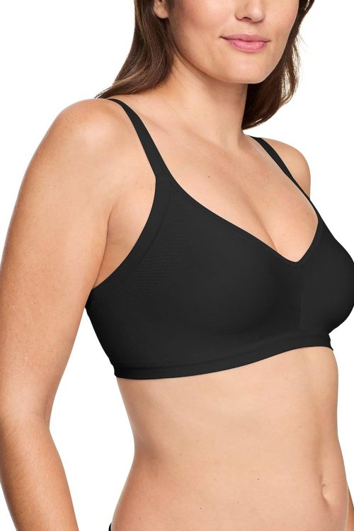 Women's Underarm-smoothing With Seamless Stretch Wireless Lightly Lined Comfort Bra
